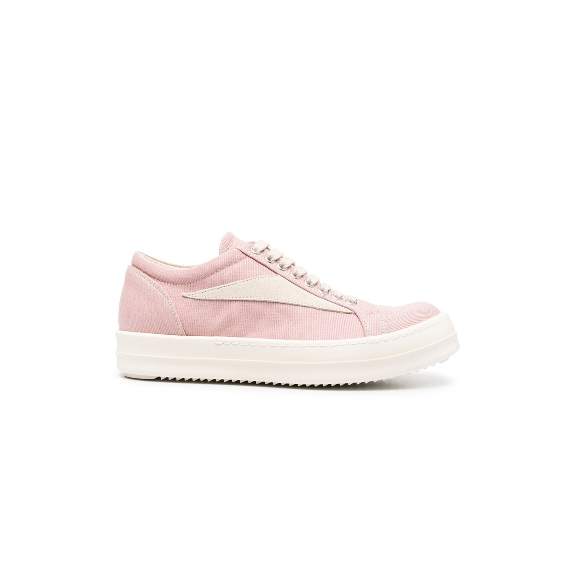 RICK OWENS LOW-TOP SUEDE SNEAKERS DS01C6803DQLVS